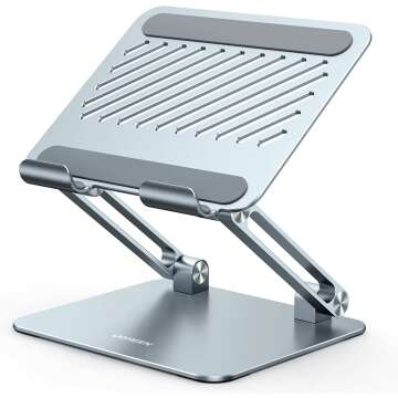 Adjustable Aluminum Tablet Stand Holder for Home Office