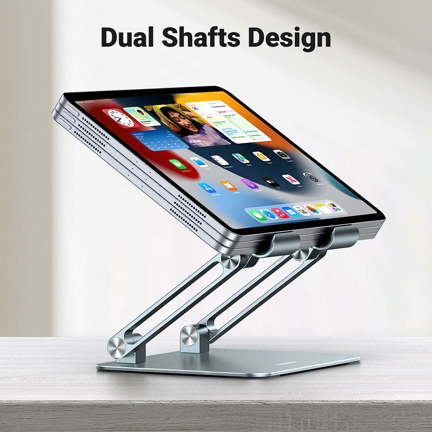 Adjustable Aluminum Tablet Stand Holder for Home Office