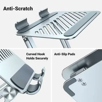 Adjustable Aluminum Tablet Stand Holder for Home Office