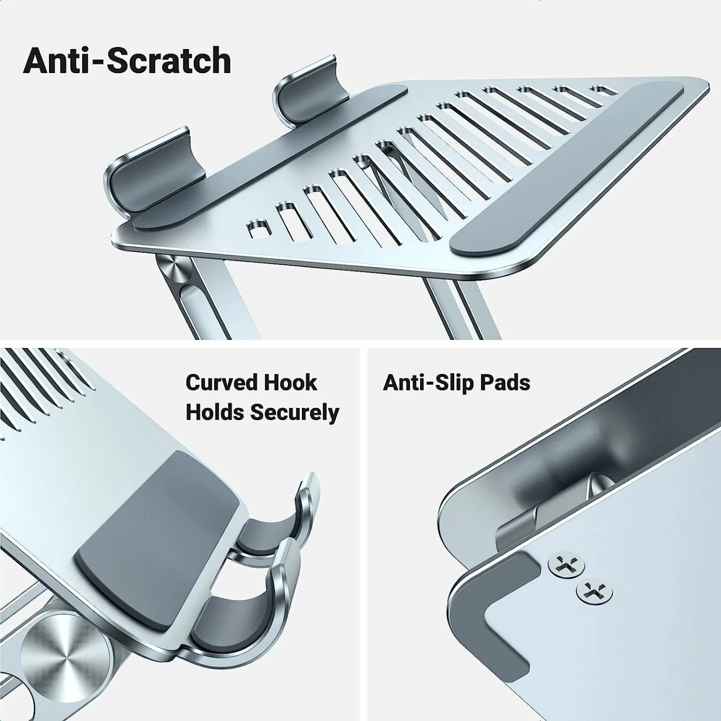 Adjustable Aluminum Tablet Stand Holder for Home Office