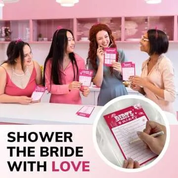 STOFINITY Funny Bachelorette Party Games - Scavenger Hunt, Bingo Card Games for Bridal Showers, Party Decorations