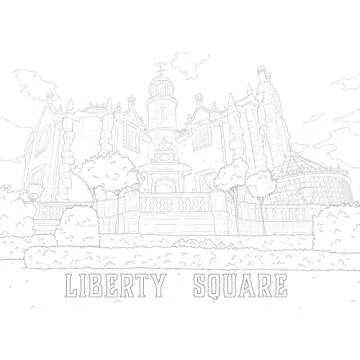 Art of Coloring: The Haunted Mansion