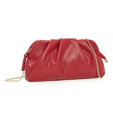 Stylish Charm: Chic Vegan Leather Clutch for Women