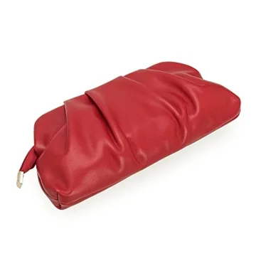 Stylish Charm: Chic Vegan Leather Clutch for Women
