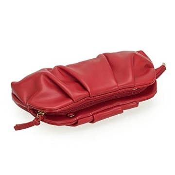 Stylish Charm: Chic Vegan Leather Clutch for Women