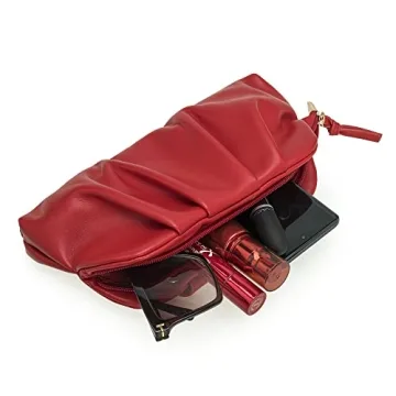 Stylish Charm: Chic Vegan Leather Clutch for Women