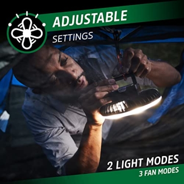 Energizer LED Camping Lantern & Tent Fan S500 PRO