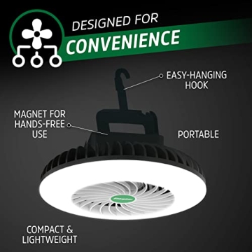 Energizer LED Camping Lantern & Tent Fan S500 PRO