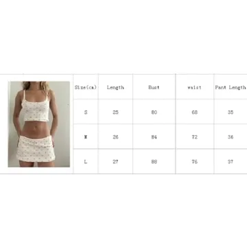 Y2k Vintage Print Two Piece Skirt Set for Women