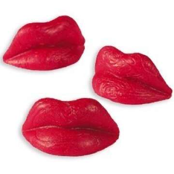 Delightful Red Edible Wax Lips - Fun for All Ages!