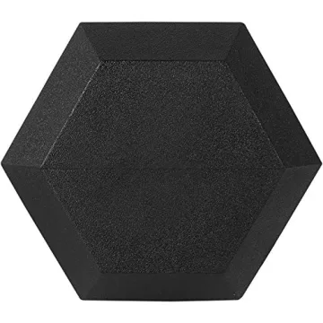 5-25Lb Hex Dumbbell Set with Storage Rack for Home Gym