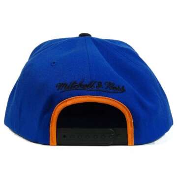 New York Knicks The Stadium Arch Vintage Blue/Orange Adjustable Snapback Cap/Hat