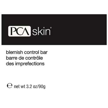 PCA SKIN Blemish Control Acne Cleanser Bar with 2% Salicylic Acid, Acne Wash for Face and Body, 3.2 ...