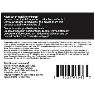 PCA SKIN Blemish Control Acne Cleanser Bar for Clear Skin