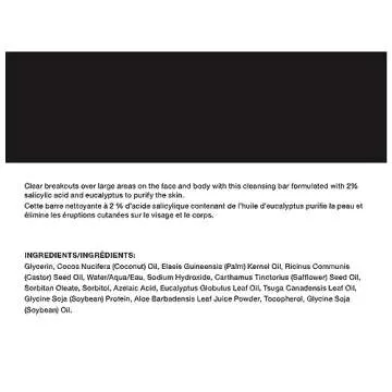 PCA SKIN Blemish Control Acne Cleanser Bar for Clear Skin