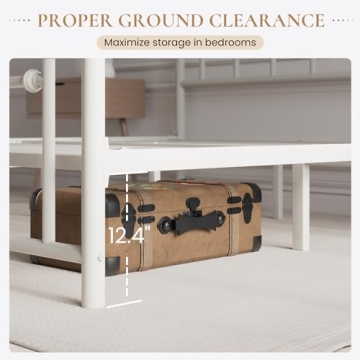 Affordable SHA CERLIN Metal Bed Frame for Style and Comfort