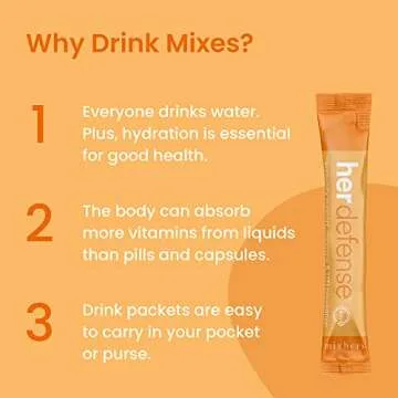 MIXHERS HerDefense Immune Support Drink Packets | 30 Count
