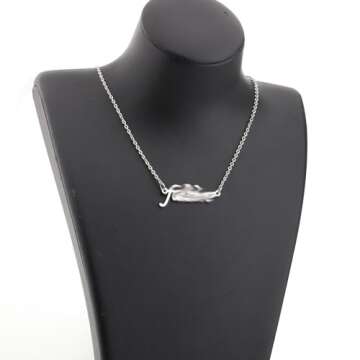 OKEYCH Singer Necklace with Message Card Music Lover Singer Song Inspired Gift (TS F ne)