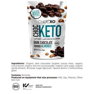 ChocKETO Dark Chocolate Raspberry Snacks | Keto Certified