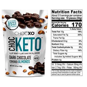 ChocKETO Dark Chocolate Raspberry Snacks | Keto Certified