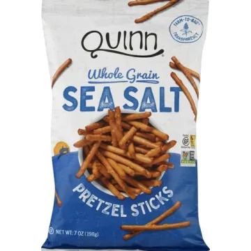 Quinn Pretzel Sticks Sea Salt - Crunchy & Gluten-Free Snack