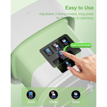 60W Portable Washing Machine, 13L Mini Laundry Washer with 3 Modes Cleaning for Underwear, Baby Clothes,Shirt,Small Delicates.Foldable Washer and Dryer Combo for Apartment,Home,Hotel,Camping,RV(Green)