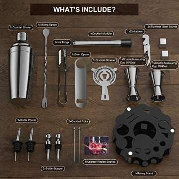 Cocktail Smoker Kit: Professional Bar Tool Set for Home