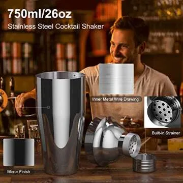 Cocktail Smoker Kit: Professional Bar Tool Set for Home