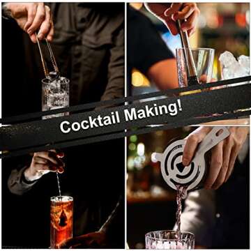 Cocktail Smoker Kit: Professional Bar Tool Set for Home