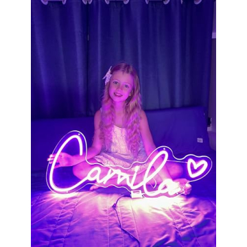 Custom Neon Signs – Personalized Neon Sign for Bedroom Wall Decor, Bright and Customizable Lights