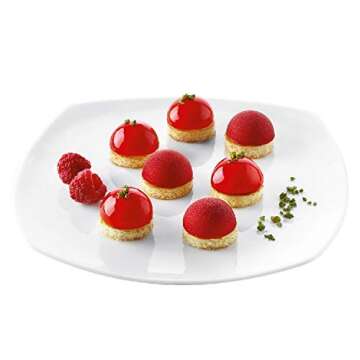 Silikomart Mould Half-Sphere, Orange, 30mm