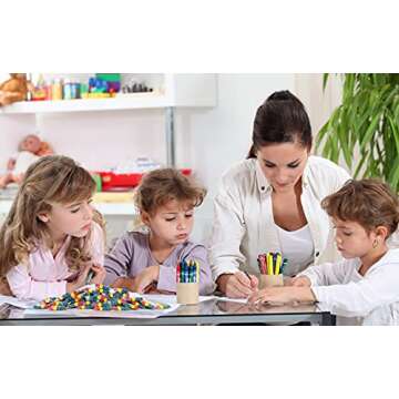 Madisi Crayons Bulk Pack - 600 Count for Kids