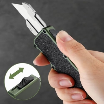 CaressoLove Utility Knife with Auto-Retractable Feature