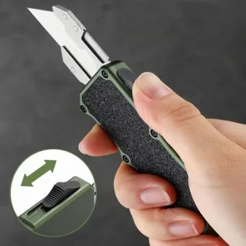CaressoLove Utility Knife with Auto-Retractable Feature