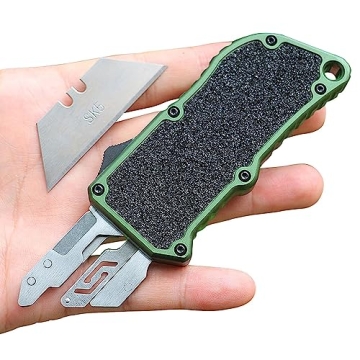 CaressoLove Utility Knife with Auto-Retractable Feature