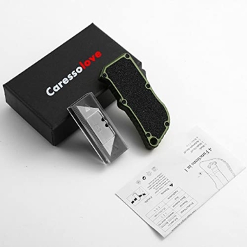 CaressoLove Utility Knife with Auto-Retractable Feature
