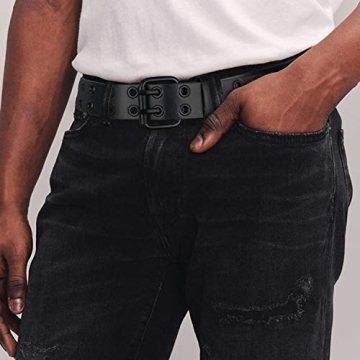 macoking Womens Belts for Jeans Stylish Punk Rock Accessory