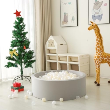 GOGOSO 100 Soft Plastic Ball Pit Balls for Toddlers