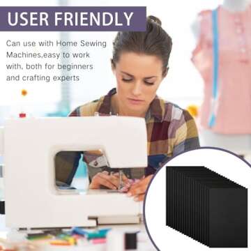 Innconee 15 Pcs 3mm Thick EVA Foam Sheets for Embroidery