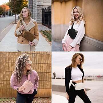 Trendy Sherpa Belt Bag for All Seasons and Styles
