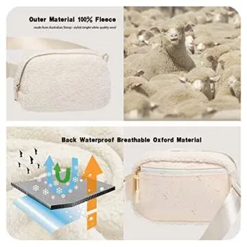 Trendy Sherpa Belt Bag for All Seasons and Styles