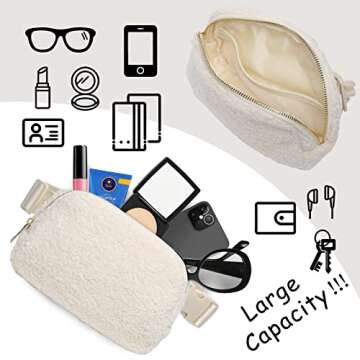 Trendy Sherpa Belt Bag for All Seasons and Styles