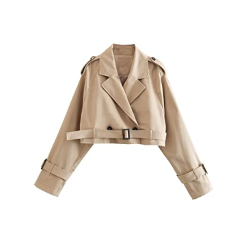 Faleave Women's Chic Cropped Jacket for Every Occasion