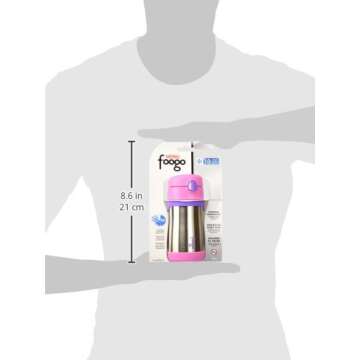 THERMOS Foogo Insulated Straw Bottle - Perfect for Kids