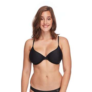 Body Glove Smoothies Solo Underwire Bikini Top for Women, F Cup - Perfect for Summer Fun!