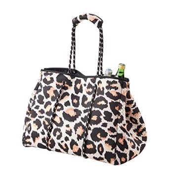 LMYYG Beach bag,Multipurpose Neoprene Bag,Large Tote Bag,Waterproof Shoulder Beach Bag for Travel Be...