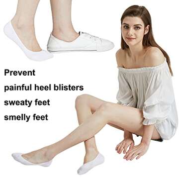 QING No Show Socks | Comfortable Invisible Footwear Solutions