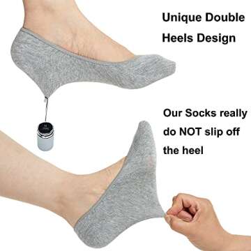 QING No Show Socks | Comfortable Invisible Footwear Solutions