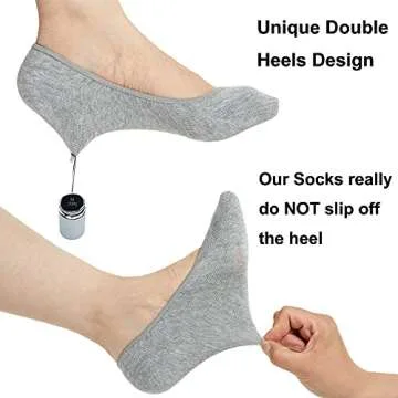 QING No Show Socks | Comfortable Invisible Footwear Solutions