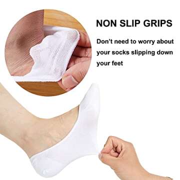 QING No Show Socks | Comfortable Invisible Footwear Solutions